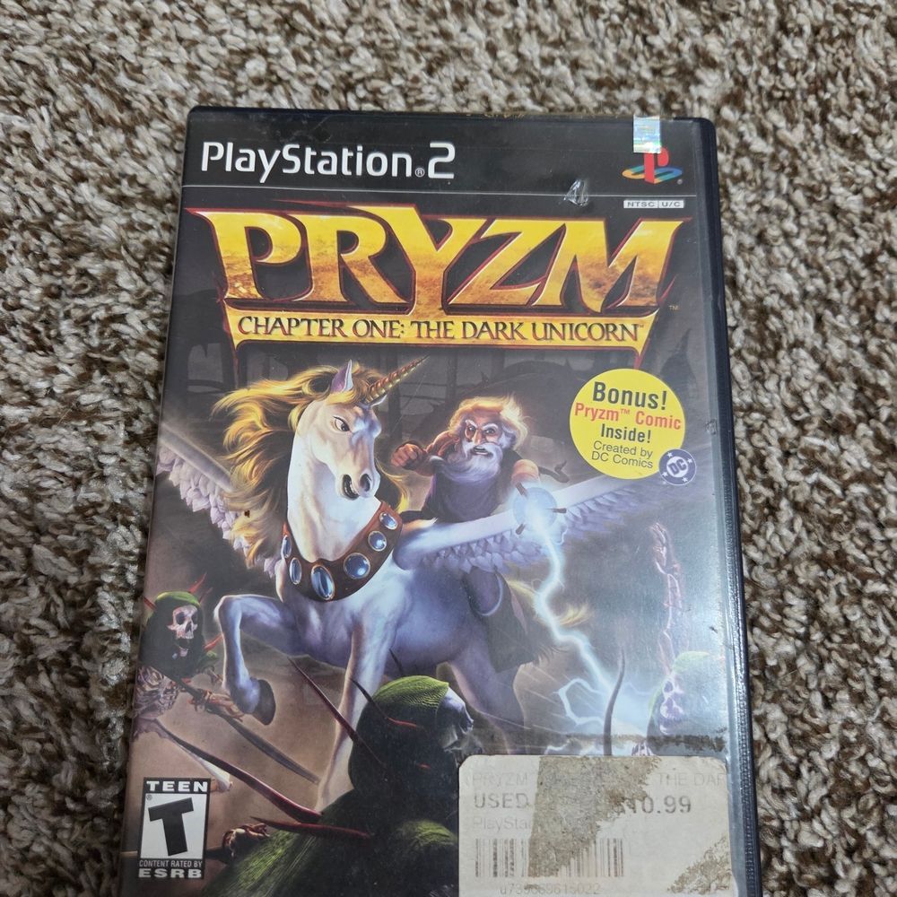 Pryzm Chapter One The Dark Unicorn Game For PlayStation 2